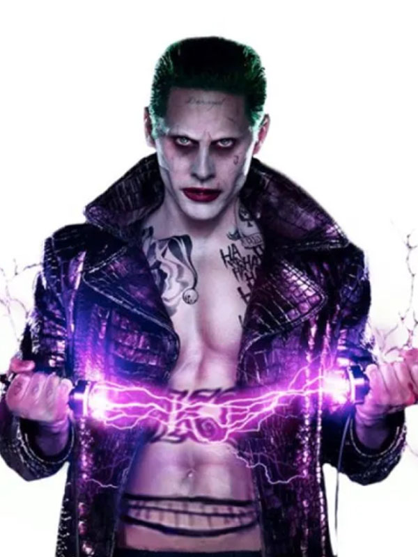 Jared Leto Joker Purple Coat
